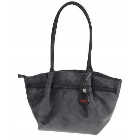 Torebka damska shopper duża elegancka do pracy A4 modna CMCTJ2961 Granatowa