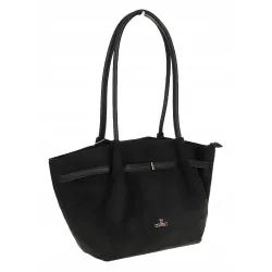 Torebka damska shopper duża elegancka do pracy A4 modna CMCTJ2961 Czarna