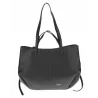 Torebka Damska Modna Torba Pojemna na Ramię shopper duża CC80614 Czarna
