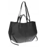Torebka Damska Modna Torba Pojemna na Ramię shopper duża CC80614 Czarna
