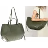 Torebka Damska Modna Torba Pojemna na Ramię shopper duża CC80614 Zielona