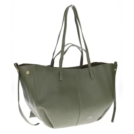 Torebka Damska Modna Torba Pojemna na Ramię shopper duża CC80614 Zielona