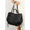 Torebka Damska Modna Torba Pojemna na Ramię shopper duża CC80614 Czarna