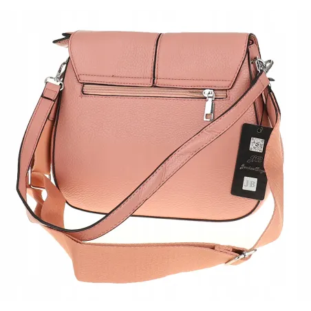 Torebka damska listonoszka pojemna mała modna torba na ramię Y269 Różowa