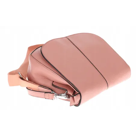 Torebka damska listonoszka pojemna mała modna torba na ramię Y269 Różowa