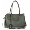 Torebka damska shopper A4 elegancka do pracy włoska marka MC434 Zielona