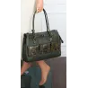 Torebka damska shopper A4 elegancka do pracy włoska marka MC434 Zielona