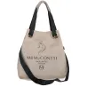 Torebka Damska Listonoszka Worek Shopper na Ramię Duża Torba JY505 Beżowa