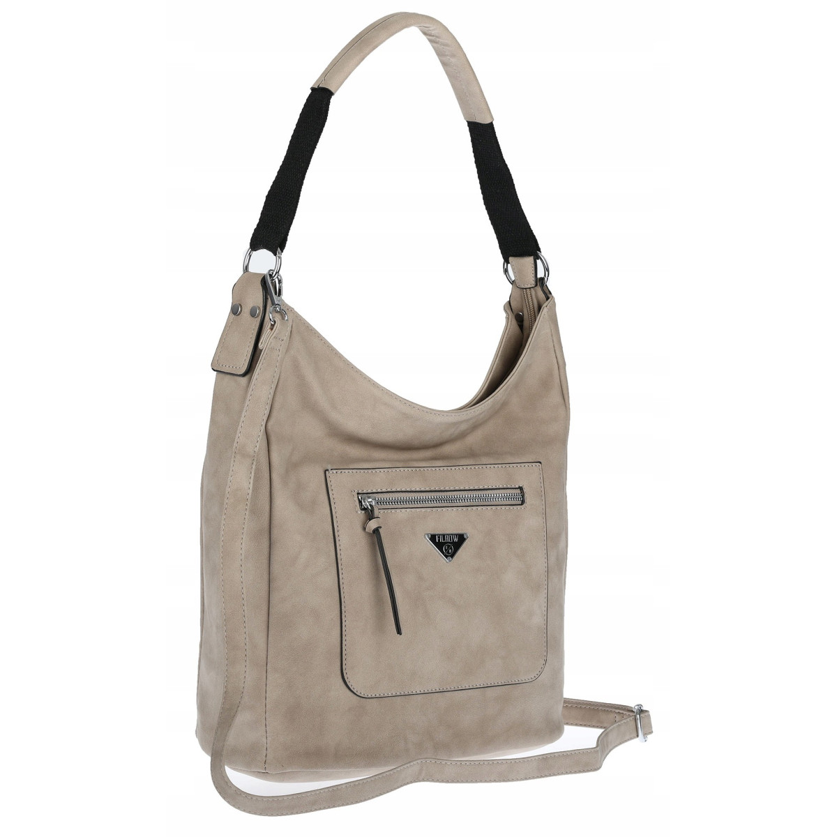 Torebka Damska Listonoszka Worek Shopper na Ramię Miejska YD1067 Milk White