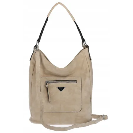 Torebka Damska Listonoszka Worek Shopper na Ramię YD1067 Frost Apricot