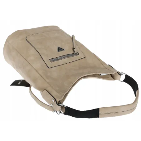 Torebka Damska Listonoszka Worek Shopper na Ramię YD1067 Frost Apricot