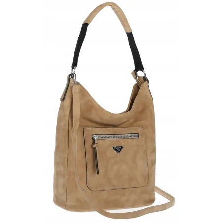 Torebka Damska Listonoszka Worek Shopper na Ramię YD1067 Flex Apricot