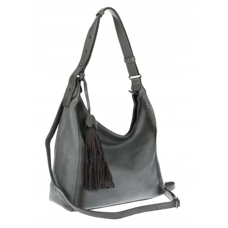 Torebka Damska Listonoszka Worek Shopper Duża torba na Ramię MC360 Szara