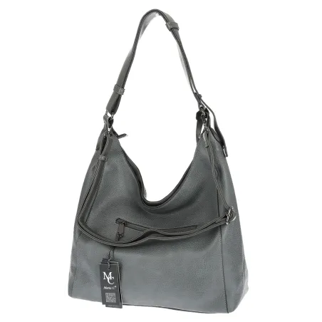 Torebka Damska Listonoszka Worek Shopper Duża torba na Ramię MC360 Szara