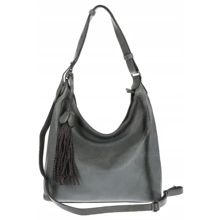 Torebka Damska Listonoszka Worek Shopper Duża torba na Ramię MC360 Szara