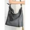 Torebka Damska Listonoszka Worek Shopper Duża torba na Ramię MC360 Szara