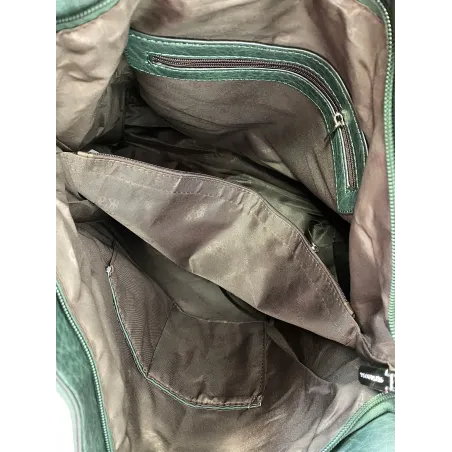 Torebka Damska Listonoszka Worek Shopper Duża na Ramię SR25305S Czarna