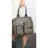 Torebka Damska Shopper duża pojemna A4 Listonoszka na Ramię MC375 Zielona