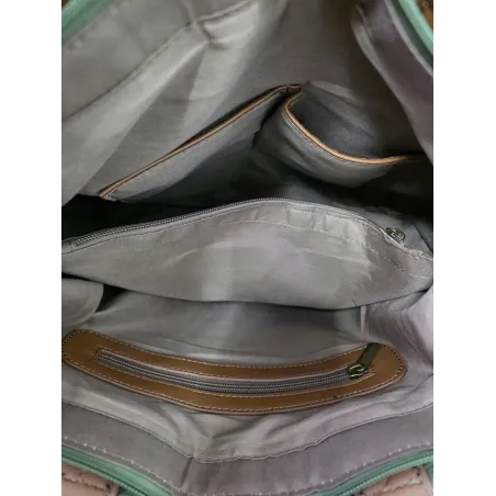 Torebka Damska Shopper duża pojemna A4 Listonoszka na Ramię MC375 Czarna