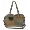 Torebka damska shopper A4 elegancka torba duża do pracy HJ1255 Zielona