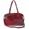 Torebka damska shopper A4 elegancka torba duża do pracy HJ1255 Bordowa