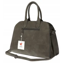 Torebka damska duża shopper pojemna modna torba kuferek BSY76865 Zielona