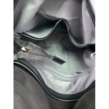Torebka Damska listonoszka shopper duża pojemna klasyczna 3217 Brązowa