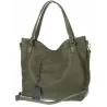 Torebka damska shopper A4 elegancka torba duża do pracy CC6631 Zielona