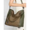 Torebka damska shopper A4 elegancka torba duża do pracy CC6631 Zielona