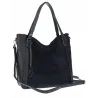 Torebka damska shopper A4 elegancka torba duża do pracy CC6631 Granatowa