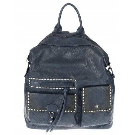 Torebka damska plecak pojemna shopper na ramię duża torba TB9259 Granatowa