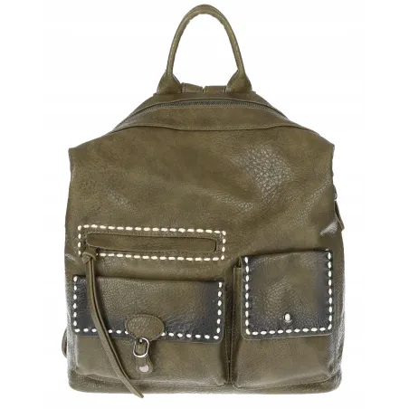 Torebka damska plecak pojemna shopper na ramię duża torba TB9259 Zielona