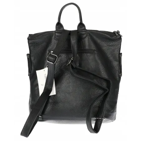Plecak damski torebka damska pojemna shopper modna duża torba TB9259 Czarna