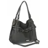 Torebka Damska Shopperka Worek Pojemna A4 Modna na Ramię Torba CH9911 Szara
