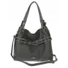 Torebka Damska Shopperka Worek Pojemna A4 Modna na Ramię Torba CH9911 Szara