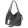 Torebka Damska Shopperka Worek Pojemna A4 Modna na Ramię Torba CH9911 Szara