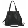 Torebka damska shopper A4 elegancka torba duża do pracy CH6687 Czarna