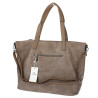 Torebka damska shopper A4 elegancka torba duża na ramię CH6687 Brązowa