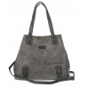 Torebka damska shopper A4 elegancka torba duża do pracy CH6687 Szara