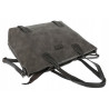 Torebka damska shopper A4 elegancka torba duża do pracy CH6687 Szara