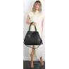 Torebka damska shopper A4 elegancka torba duża do pracy CH6687 Czarna