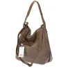 Torebka Damska Worek duża włoska marka CHARRO A4 pojemna CH6688 Brązowa