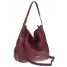 Torebka Damska Worek duża włoska marka CHARRO A4 pojemna CH6688 Bordowa