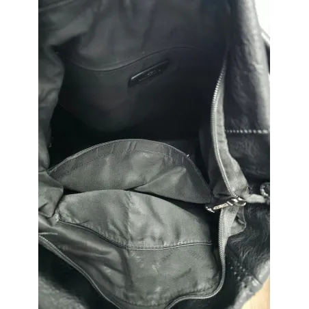 Torebka Damska Worek duża włoska marka CHARRO A4 pojemna CH6688 Brązowa