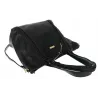Torebka damska shopper A4 elegancka torba duża na ramię CH778 Czarna