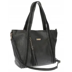 Torebka damska shopper A4 elegancka torba duża na ramię CH778 Szara