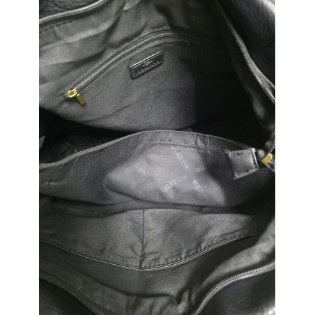 Torebka Damska Listonoszka Shopper Duża A4 Torba na Ramię CH66811 Brązowa