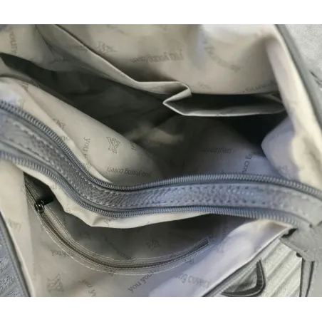 Torebka Damska Listonoszka Modna Pojemna Torba na Ramię CJYUA7416 Bordowa