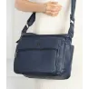 Torebka Damska Listonoszka Modna Pojemna Torba na Ramię CJYUA7416 Granatowa
