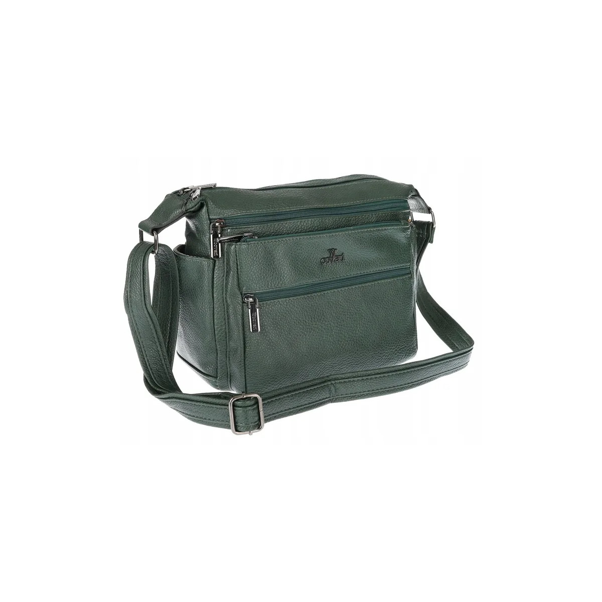 Torebka Damska Listonoszka Modna Pojemna Torba na Ramię CJYUA7416 Zielona